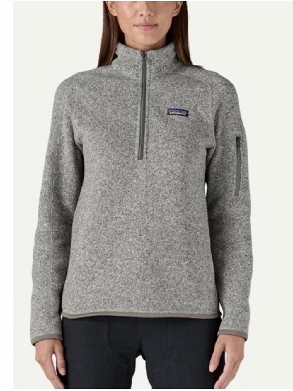 Patagonia Women’s Better Sweater 1/4 Zip Pullover, sz M, EUC